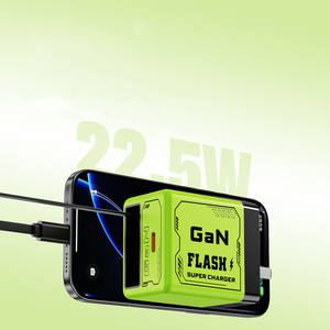 Chargeur rapide portable 35W GaN Prise pliable USB C Câble de <span class=keywords><strong>type</strong></span> C extensible intégré Design compact pour les voyages - Product Image 3