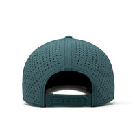 Casquette personnalisée à 5 panneaux Casquette pour homme imperméable Snapback Découpée au laser avec trous Casquette de surf perforée Casquette de camionneur flottante imperméable