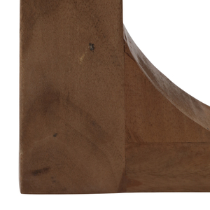 Tavolino da Caffè Minimalista Ovale con Piano in Marmo e Base in Legno, Arredamento per Soggiorno - Product Image 6