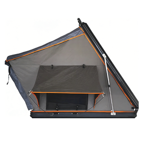 เต็นท์หลังคาแข็งน้ำหนักเบาสำหรับรถ SUV และรถกระบะ พับเก็บได้ ผ้าโพลีเอสเตอร์ สำหรับตั้งแคมป์ทุกฤดู เปิดอัตโนมัติ - Product Image 1