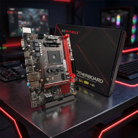 Carte mère PCWINMAX en gros A520 A320 AM4 DDR4 M.2 PCIe 3.0 MATX compatible avec les processeurs Ryzen 3000 5000, OEM en stock pour PC de bureau