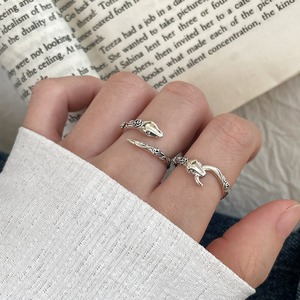 Anillo Ajustable de Serpiente y Rosa, Anillos de Animales Reptiles, Joyería de Moda Punk para Hombres y Mujeres, Regalos de Cumpleaños - Product Image 2