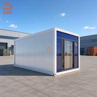 Casa Contenedor de 20, 30 y 40 pies, de Lujo, Prefabricada, de Una Sola Habitación, Precio Económico para Malasia