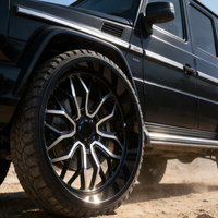Jantes forgées personnalisées de 24 pouces à profil profond et concave multi-étages (22, 26, 28 pouces) pour pick-up tout-terrain 6x139.7