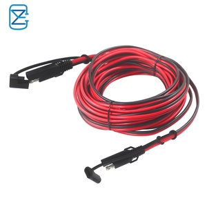 Dc Power SAE cắm kết nối 12-24V Xe Thuốc lá nhẹ hơn ổ cắm phụ kiện 15A cầu chì cáp với 1 năm bảo hành chức năng âm thanh nổi - Product Image 3