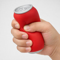 Jouet Squishy en forme de canette de cola à remontée lente, jouet sensoriel anti-stress en forme de canette de soda, cadeau de fête et décoration de bureau