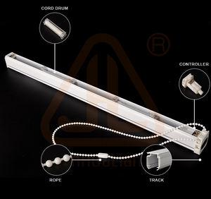 <span class=keywords><strong>Mecanismo</strong></span> de persianas romanas, freno de engranaje planetario ajustable, sistema de persianas romanas para cocina, cinta ciega romana sin coser - Product Image 1