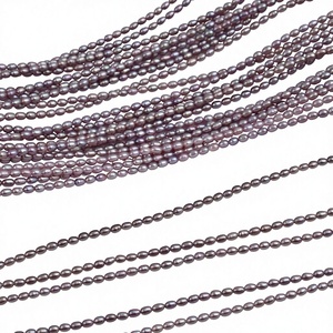 Collar Casual Deportivo para Mujer con Perlas Naturales de Agua Dulce de 3-3.5mm, Color Púrpura Aura <span class=keywords><strong>Eastward</strong></span>, Cobre, Estilo Casual - Product Image 1