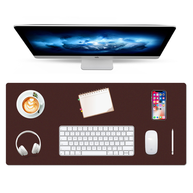 Wireless Charging Desk Mat Detachable Waterproof Desk Mat Soft Breathable Large Computer Desk Mat