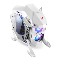Cross-border Gaming Internet Cafe E-sports Hotel ATX Form Verre trempé Refroidissement par eau Cool Shaped Desktop Host Computer Case