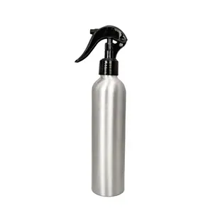 Eco-friendly recyclable 75ml D40*H95mm aluminum bottles spray with black trigger sprayer