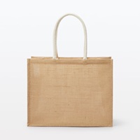 Sac à main unisexe léger en jute 100 % écologique, imprimé, tendance, très demandé, pour filles, idéal pour le shopping, les voyages et les sorties décontractées