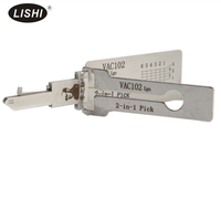 LISHI VAC102 (Ign) 2-en-1 Outil de crochetage et de décodage automobile pour Chrysler Dodge Jeep en acier inoxydable, usage professionnel par les serruriers