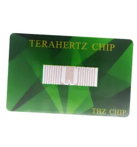 La atención de la salud terahertz escalar de combustible y energía de ahorro de energía ahorro/tarjeta de logotipo puede diseño