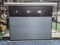 Nouvelle annonce : Écran de projection électrique 4K ALR Black Crystal à tension par languettes, motorisé de luxe, montage mural/plafond, format 16:9