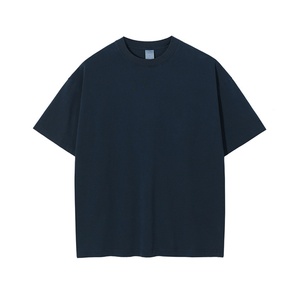 Fashion Luxury 230gsm Heavy Weight Drop Shoulder Loose Oversized Breathable Anti-Wrinkle Quick Dry Street Style <b>Tshirt</b> 100% - Product Image 6
