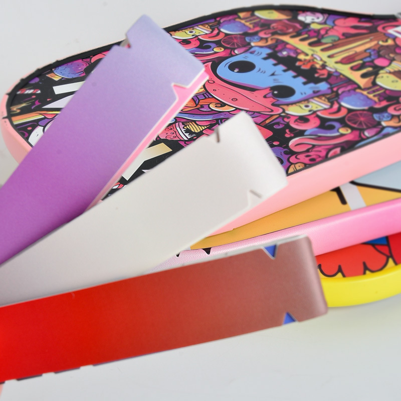 Customized Wear-resistant and Scratch-resistant Gradient Color Pickleball Protective Racket Head Sticker