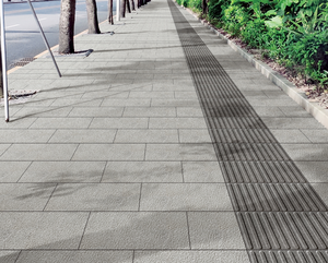 Dalles de façade extérieures flammées 600X300mm, antidérapantes, texture granit, pavés en pierre, carreaux d'extérieur bon marché pour allée - Product Image 6