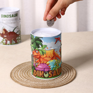Hucha de hierro con diseño de dinosaurio de Mystic Arts, gran capacidad, diseño de dibujos animados, caja para guardar dinero para niños - Product Image 3