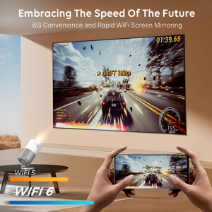 <span class=keywords><strong>2025</strong></span> New Arrival wupro cr50 <span class=keywords><strong>Mini</strong></span> LCD proyectores 4K Android thông minh BT WIFI 200ANSI <span class=keywords><strong>Lumens</strong></span> ngoài trời Movie Máy chiếu di động - Product Image 2