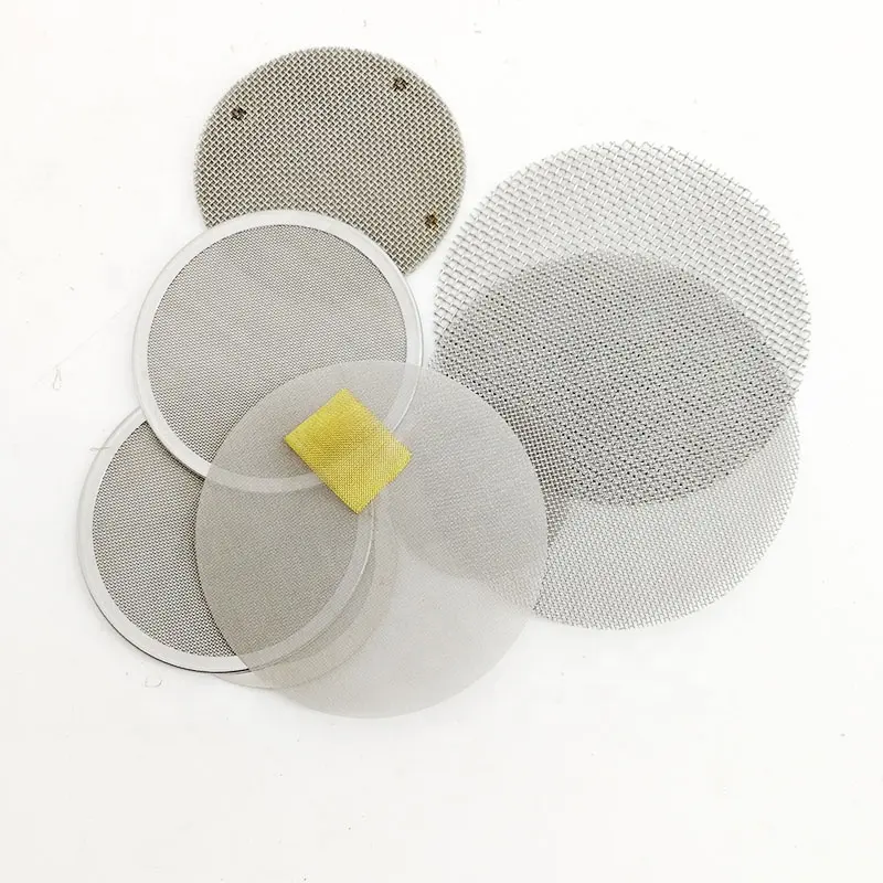 75 mikron 80 mesh ince değiştirme hassas kimyasal aşındırma kodlayıcı paslanmaz çelik tel örgü kazınmış filtre diski
