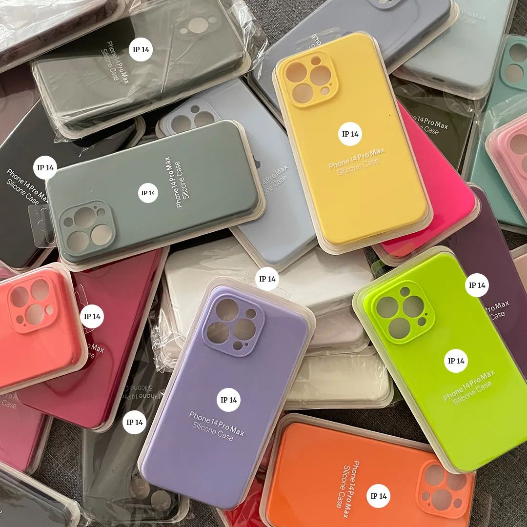 Silicone Phone Case For Apple Iphone 11 12 13 14 Pro Max Mini 7 8 6s Plus Xr X Xs Max 5 Shockproof Case Cover Factory Wholesale