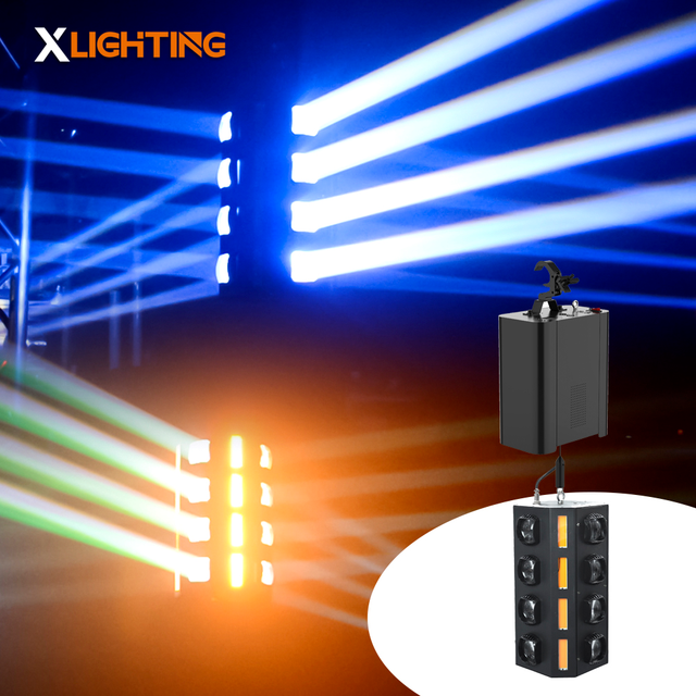 Dmx512 WINCH LED Kinetic Lights Control Mode Kinetic Beam and Strobe Light Bar Light From Factory