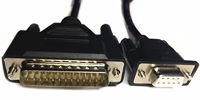 Cable de programación CNC, DB9 a DB25, 1,5 metros, EZSync705