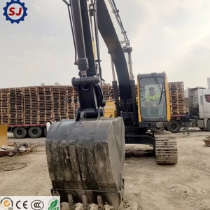 Volvo EC210B Excavator Used Construction Heavy Equipment <b>Track</b> Mounted Yellow Black Color - Product Image 5