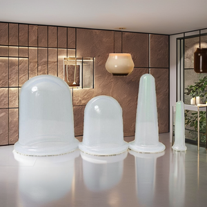 Silicone Anti-<span class=keywords><strong>Cellulite</strong></span> Thérapie Tasses Visage et Corps Aspiration Sous Vide Massage Ventouses Ensemble Masseur Tasses Faciales - Product Image 3