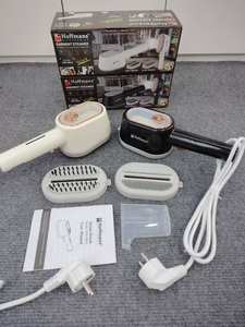 Machine à <span class=keywords><strong>repasser</strong></span> à vapeur Hoffmans 1500W, portable, pour vêtements secs et humides, 2 en 1, avec brosse souple et rigide, kit d'accessoires - Product Image 1