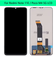 Handy-Display für Redmi 10 5G/für Redmi Note 11E/Poco M4/Poco M5 LCD-Bildschirm Touchscreen-Montage