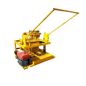 QMR2-40 Small Hand brick clay maker machine/Operated Press interlocking block Brick Making Machine price in Colombia