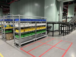 Contenedor de Almacenamiento Industrial de Plástico PP con Rejilla para Piezas, Caja Organizadora para Tuercas, Tornillos, Herramientas y Ferretería, Soluciones de Inyección - Product Image 6