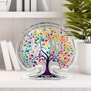 ของขวัญคริสเตียนที่ไม่เหมือนใครสำหรับผู้หญิง ของขวัญทางศาสนาต้นไม้แห่งชีวิต สำหรับคุณแม่ เพื่อน เพื่อนร่วมงาน ของขวัญให้กำลังใจ - Product Image 5