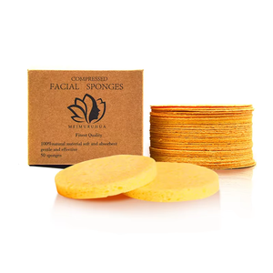 Nhà máy trực tiếp nén tự nhiên Facial Sponge trang điểm mỹ phẩm tái sử dụng phân hủy cellulose tẩy tế bào chết làm sạch miếng bọt biển - Product Image 4