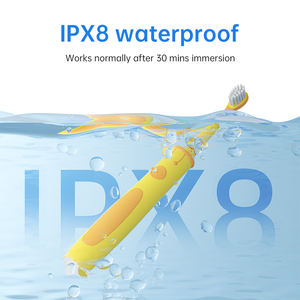 חכם ילדים חשמלי מברשת שיניים חשמלית נטענת חיים סוללה ארוכים עמיד למים 4 מצבים סוג-c הטעינה שיניים - Product Image 5