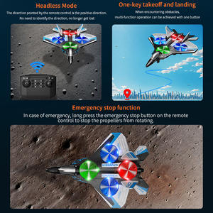 Mini Dron Jet Popular De Juguete Con Control Remoto, Sets De Joyería De Moda, Piezas De Dron, Drones Portátiles, Incluye Baterías - Product Image 6
