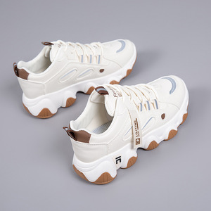 Nouvelles chaussures de sport pour femmes, style papa, durables, à semelle en caoutchouc, antidérapantes, légères et tendance, pour le printemps et l'automne. - Product Image 2