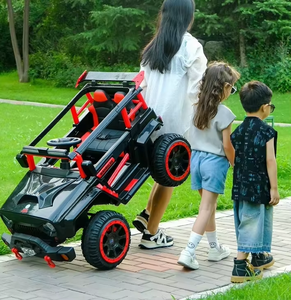 OEM customed Kids <span class=keywords><strong>Car</strong></span> elettrico 2 posti in pelle Utv bambini 12v giro su auto per bambini 10 anni auto elettrica - Product Image 1