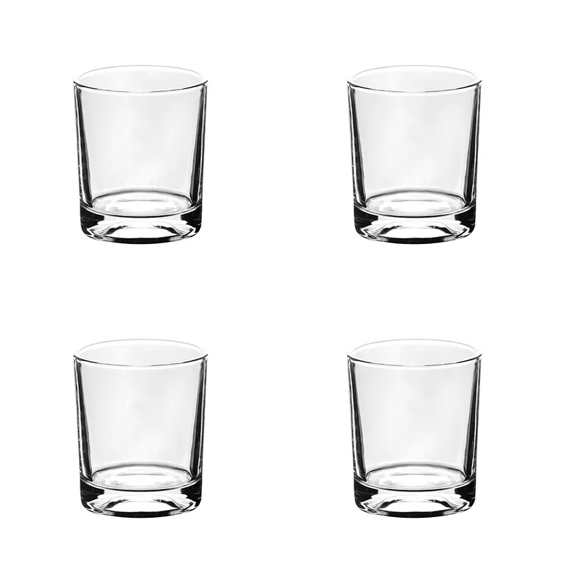 Vintage Glazen Beker Doorzichtige Cups Glaswerk Water Glas Drinkbeker Tuimelaar Voor Thuis En Hotel Drinkglazen 6Pc Set Vormig Glas
