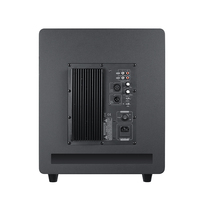 Subwoofer actif de cinéma maison de 12 pouces, 350 W, basses profondes, entrée XLR et RCA, contrôle du volume, contrôle de phase