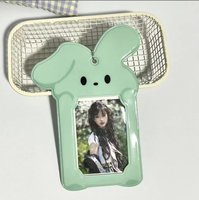 Porte-cartes et porte-clés en PVC style rétro en forme d'animaux mignons de dessin animé, vente en gros
