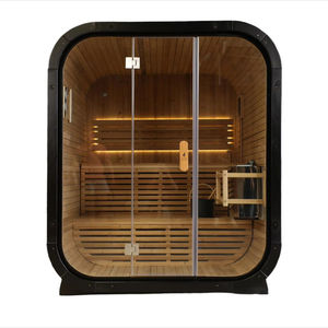 Sauna Portátil de Vapor para Exteriores, Ligera, de Madera de Cedro, con Calentador - Product Image 1