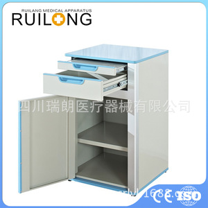 โต๊ะข้างเตียงผู้ป่วยเหล็กสีขาว 1200มม.x600มม.x120มม. สำหรับใช้ในโรงพยาบาล - Product Image 2