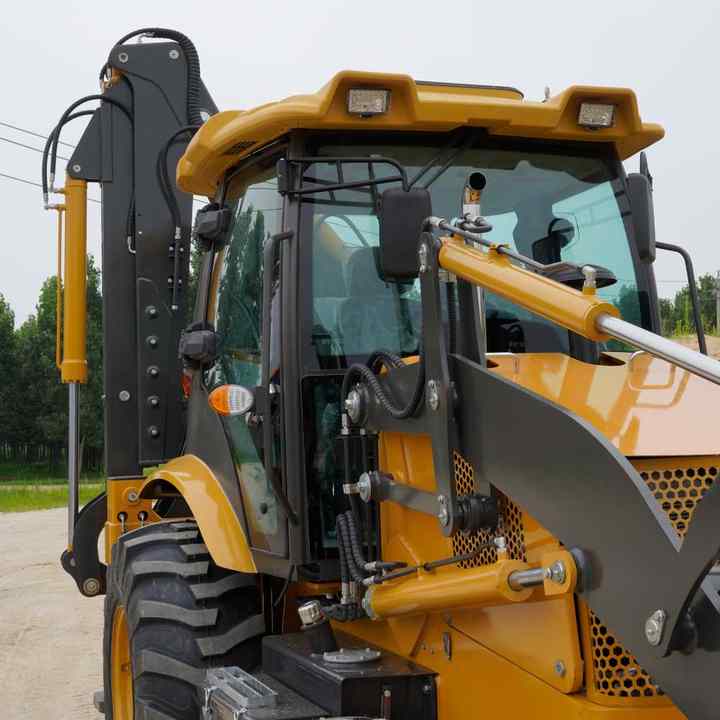 2.5 Ton Mini Loader - Fire-Resistant Design for Chemical Plant Maintenance