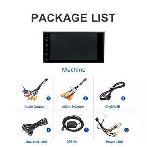 2 din autoradio stereo video gps Android 12 lettore dvd universale per auto per <span class=keywords><strong>Toyota</strong></span> <span class=keywords><strong>RAV4</strong></span>/<span class=keywords><strong>Corolla</strong></span>/Vios/Hilux /Land Cruiser - Product Image 6