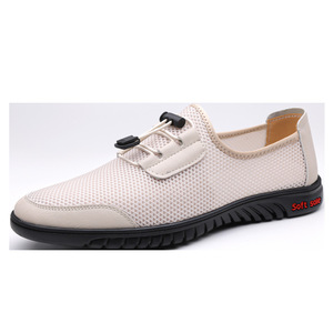 Zapatos Casuales de Verano para Hombre, Tejido Fly Knit, Malla Transpirable, Suela de Goma Ligera, Punta Redonda, con Logo, Sin Cordones - Product Image 5