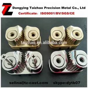 Brass Customized Stainless Steel 316 Cam Cleat For Rope 3-12mm