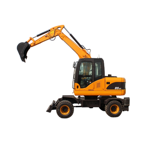 Excavatrice sur pneus d'occasion Elorry EL85L 8T 9T avec godet de 0,3 m³ – Excavatrices Kubota à vendre - Product Image 2